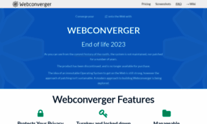 Webconverger.com thumbnail