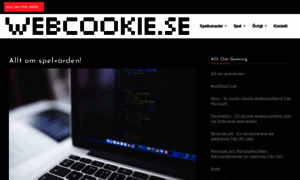 Webcookie.se thumbnail