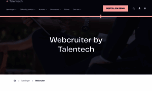 Webcruiter.no thumbnail