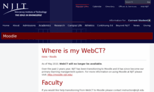 Webct.njit.edu thumbnail