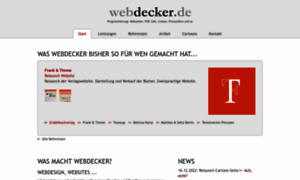 Webdecker.de thumbnail