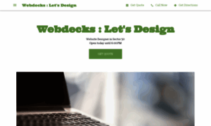 Webdecks-lets-design.business.site thumbnail