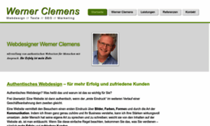 Webdesign-clemens.de thumbnail