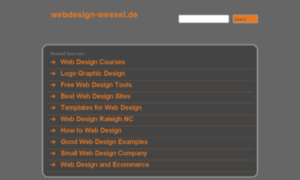 Webdesign-wessel.de thumbnail