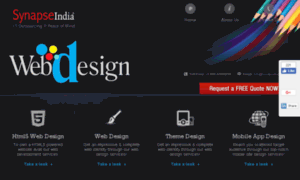 Webdesign.synapseindia.com thumbnail