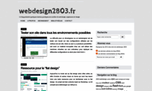 Webdesign2803.fr thumbnail