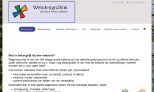 Webdesign2link.nl thumbnail