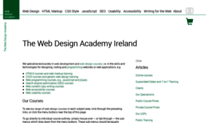 Webdesignacademy.ie thumbnail