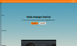 Webdesigndecal.github.io thumbnail