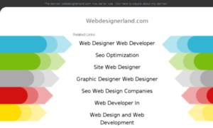 Webdesignerland.com thumbnail