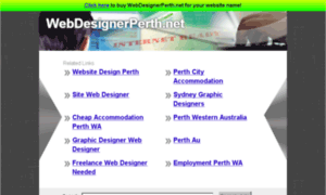 Webdesignerperth.net thumbnail