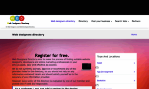 Webdesigners-directory.co.uk thumbnail