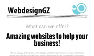 Webdesigngz.com thumbnail