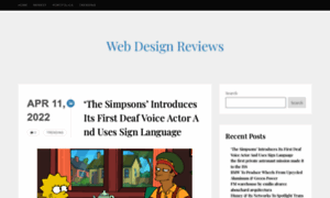 Webdesignreviews.info thumbnail