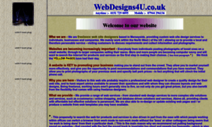 Webdesigns4u.co.uk thumbnail