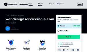 Webdesignserviceindia.com thumbnail