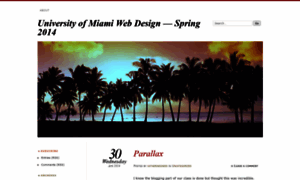 Webdesignspring14.wordpress.com thumbnail