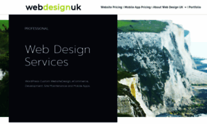 Webdesignuk.agency thumbnail
