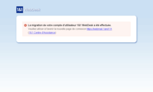 Webdesk.1and1.fr thumbnail