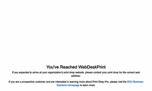Webdeskprint.com thumbnail
