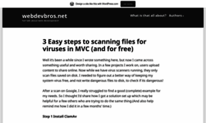 Webdevbros.wordpress.com thumbnail
