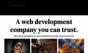 Webdevelopmentcompany.com thumbnail