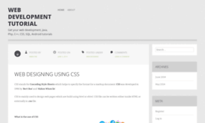 Webdevelopmenttutorial.wordpress.com thumbnail