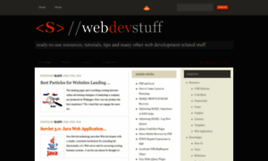 Webdevstuff.com thumbnail