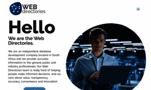 Webdirectories.co.za thumbnail