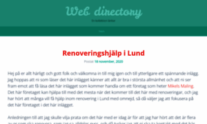 Webdirectory.nu thumbnail