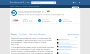 Webdiscover-browser.informer.com thumbnail