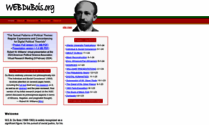 Webdubois.org thumbnail