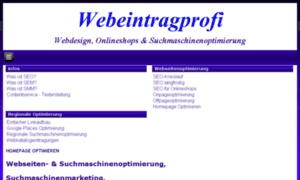 Webeintragprofi.info thumbnail