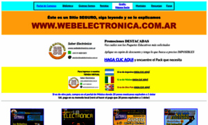 Webelectronica.com.ar thumbnail