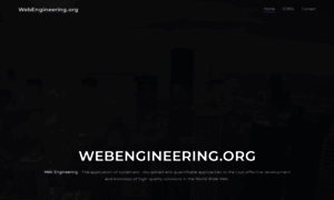 Webengineering.org thumbnail