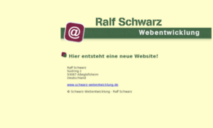 Webentwicklung-schwarz.de thumbnail