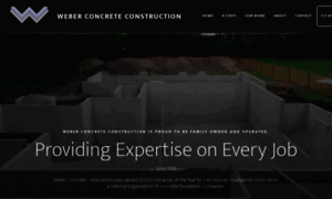 Weberconcrete.com thumbnail