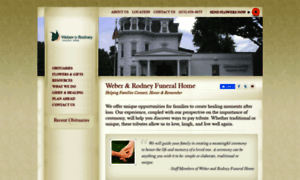 Weberfuneralhome.com thumbnail