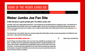 Weberjumbojoe.com thumbnail