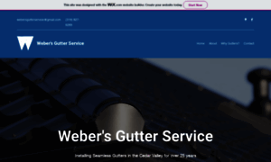 Webersgutterservice.com thumbnail