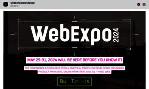 webexpo.cz - WebExpo 2021 Conference