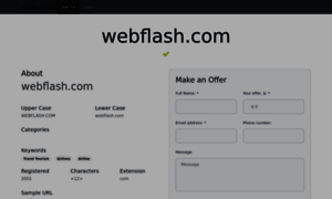 Webflash.com thumbnail