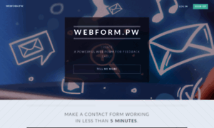 Webform.pw thumbnail