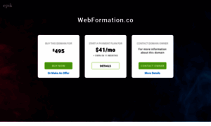 Webformation.co thumbnail