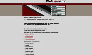 Webformator.de thumbnail