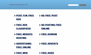 Webfreeadvertising.com thumbnail