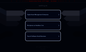 Webfrog.de thumbnail