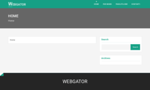 Webgator.eu thumbnail