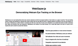 Webgazer.cs.brown.edu thumbnail