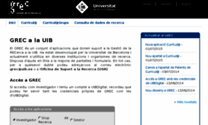 Webgrec.uib.es thumbnail